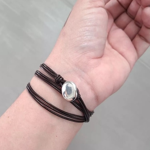 UNO de 50 Bracelet •NOT TO BE • Silver •Size M - Picture 14 of 16
